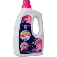 Detergent gel concentrat pentru rufe Sano Maxima Soft Silk, 60 spalari, 3 litri
